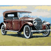 ZUTY Maľovanie podľa čísel RETRO AUTO Rámovanie vypnuté plátno na rám Rozmer 80x100 cm ZUTY Maľovanie podľa čísel RETRO AUTO Rámovanie vypnuté plátno na rám Rozmer 80x100 cm