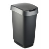 Rotho TWIST odpadkový koš 50L - šedá Rotho TWIST odpadkový koš 50L - šedá