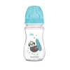 Canpol babies Antikolíková fľaša, EasyStart, EXOTIC ANIMALS, 240 ml – modrá Canpol babies Antikolíková fľaša, EasyStart, EXOTIC ANIMALS, 240 ml – modrá