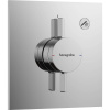 HANSGROHE DuoTurn E batéria pod omietku pre 1 spotrebič, chróm, 75617000 HANSGROHE DuoTurn E batéria pod omietku pre 1 spotrebič, chróm, 75617000