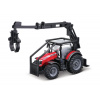 Bburago - FarmLand, Traktor Massey Ferguson 8740S - lesný traktor, 10cm Bburago - FarmLand, Traktor Massey Ferguson 8740S - lesný traktor, 10cm