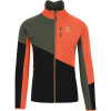 Karpos FEDERA FULL-ZIP flíska Black Sand/Thyme/Spicy Orange Karpos FEDERA FULL-ZIP flíska Black Sand/Thyme/Spicy Orange