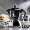 BIALETTI New Moka Induction pre 4 šálky espressa (4 tz) čierna - hliníkový tlakový kávovar BIALETTI New Moka Induction pre 4 šálky espressa (4 tz) čierna - hliníkový tlakový kávovar