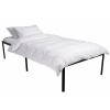 Design-Shop Kovová posteľ Hamlin - 200 x 90, v 41 cm - Čierna Design-Shop Kovová posteľ Hamlin - 200 x 90, v 41 cm - Čierna