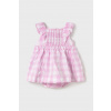 Dievčenské bavlnené šaty Mayoral 1912.4C.Baby.PPYA ružová 92 Dievčenské bavlnené šaty Mayoral 1912.4C.Baby.PPYA ružová 92