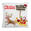 Vankúš - Vianočný vankúš s menom + Santa (Vianočný vankúš s menom + Santa) Vankúš - Vianočný vankúš s menom + Santa (Vianočný vankúš s menom + Santa)