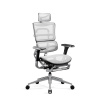 Nábytek PEGAS Ergonomické kancelářské hrací křeslo V Master černo-bílé Nábytek PEGAS Ergonomické kancelářské hrací křeslo V Master černo-bílé