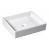 Isvea PURITY keramické umývadlo 50x42cm, na dosku, biela 10PL66050 Isvea PURITY keramické umývadlo 50x42cm, na dosku, biela 10PL66050