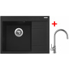 Sinks RIM 650 L Metalblack + Vitalia G2274 Sinks RIM 650 L Metalblack + Vitalia G2274