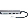 D-Link DUB-2325/E 5-in-1 USB-C Hub with Card Reader D-Link DUB-2325/E 5-in-1 USB-C Hub with Card Reader