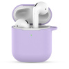 AppleMix Puzdro/kryt pre Apple AirPods 2019 s bezdrôtovým puzdrom - Silikónové - Fialové AppleMix Puzdro/kryt pre Apple AirPods 2019 s bezdrôtovým puzdrom - Silikónové - Fialové
