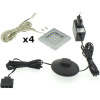 MEBLINE LED osvetlenie QUATRO 4P biele MEBLINE LED osvetlenie QUATRO 4P biele