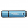 Kingston IronKey Vault Privacy 50/256GB/USB 3.2/USB-A/Modrá IKVP50/256GB Kingston IronKey Vault Privacy 50/256GB/USB 3.2/USB-A/Modrá IKVP50/256GB