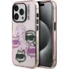 Karl Lagerfeld IML Multi K&CH Heads kryt iPhone 15 Pro ružový 57983125088 Karl Lagerfeld IML Multi K&CH Heads kryt iPhone 15 Pro ružový 57983125088
