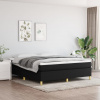 zahrada-XL Posteľný rám boxspring s matracom čierny 180x200 cm látka 3144540 zahrada-XL Posteľný rám boxspring s matracom čierny 180x200 cm látka 3144540
