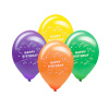 Wimex Balón M 25 cm, Happy Birthday /100 ks/ Wimex Balón M 25 cm, Happy Birthday /100 ks/