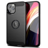 Puzdro gumené Xiaomi Poco C40 Carbon čierne Puzdro gumené Xiaomi Poco C40 Carbon čierne