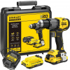 Stanley SFMCD726D2K FatMax V20 Aku bezuhlíková vŕtačka s príklepom (80Nm/18V/2x2,0Ah) Stanley SFMCD726D2K FatMax V20 Aku bezuhlíková vŕtačka s príklepom (80Nm/18V/2x2,0Ah)