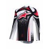 Dres TECHSTAR NOMUR, ALPINESTARS (černá/bílá/červená, vel. XL) Dres TECHSTAR NOMUR, ALPINESTARS (černá/bílá/červená, vel. XL)