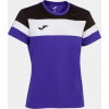 Joma Tričko CREW IV T-SHIRT PURPLE-BLACK S/S Veľkosť: XS Joma Tričko CREW IV T-SHIRT PURPLE-BLACK S/S Veľkosť: XS