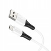 Kábel Hoco USB - microUSB typ B 1 m biely Kábel Hoco USB - microUSB typ B 1 m biely
