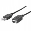 Manhattan 308519 USB, USB 2.0, samec - samica, 480 Mb/s, 1m, černý Manhattan 308519 USB, USB 2.0, samec - samica, 480 Mb/s, 1m, černý