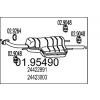 Koncový tlmič výfuku MTS 01.95490 Koncový tlmič výfuku MTS 01.95490