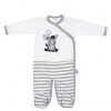 New Baby Dojčenský bavlnený overal Zebra exclusive New Baby Dojčenský bavlnený overal Zebra exclusive