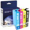 4x Atrament do EPSON 604 XP-2205 3200 XP-4200, sada 4x Atrament do EPSON 604 XP-2205 3200 XP-4200, sada