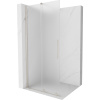 Mexen Velar, sprchová zástena s posuvnými dverami Walk-in 110 x 200 cm, 8mm sklo námraza, brúsená oceľ, 871-110-000-33-97 Mexen Velar, sprchová zástena s posuvnými dverami Walk-in 110 x 200 cm, 8mm sklo námraza, brúsená oceľ, 871-110-000-33-97