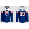 Slovakia Slovensko hokejový dres modrý pánsky (2026) s vlastným menom a číslom Slovakia Slovensko hokejový dres modrý pánsky (2026) s vlastným menom a číslom
