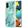 Gumený 3D kryt MARBLE na Samsung Galaxy A51 5G - Modrá Gumený 3D kryt MARBLE na Samsung Galaxy A51 5G - Modrá