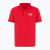 Pánske tričko EA7 Emporio Armani Train Visibility Polo salsa Pánske tričko EA7 Emporio Armani Train Visibility Polo salsa
