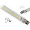 USB lampička ACS 5V USB 8LED ciepłe USB lampička ACS 5V USB 8LED ciepłe