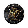 Balón foliový 50 rokov - Happy birthday - narodeniny - 45 cm Balón foliový 50 rokov - Happy birthday - narodeniny - 45 cm