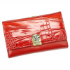 Gregorio AL-108 Červená dámska peňaženka z prírodnej a organickej kože Horizontálna stredná veľkosť Gregorio AL-108 Červená dámska peňaženka z prírodnej a organickej kože Horizontálna stredná veľkosť
