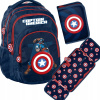Školská taška - batoh, set, zostava - Avengers Captain America Školská taška - batoh, set, zostava - Avengers Captain America