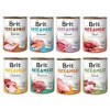 Maškrty pre psa - Brit Pate Meat Mix chutí 6 x 400 g (Brit Pate Meat MIX príchutí 6 x 400g)