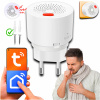 Inteligentný senzor horľavých plynov Tuya Zigbee, zvukový a svetelný alarm, 230V Inteligentný senzor horľavých plynov Tuya Zigbee, zvukový a svetelný alarm, 230V