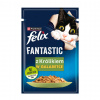 PUI Purina Felix Fantastic králik v želé - vlhké krmivo pre mačky - 85g PUI Purina Felix Fantastic králik v želé - vlhké krmivo pre mačky - 85g