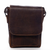 Pánska kožená crossbody taška hnedá - Greenwood Nash hnedá Pánska kožená crossbody taška hnedá - Greenwood Nash hnedá