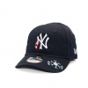 Dětská Kšiltovka New Era - 9FORTY Kids MLB Icon - NY Yankees - Navy / White dětské kšiltovky Toddler (50-52 cm) Dětská Kšiltovka New Era - 9FORTY Kids MLB Icon - NY Yankees - Navy / White dětské kšiltovky Toddler (50-52 cm)