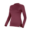 LASTING dámske merino tričko ATILA, bordová Veľkosť: XL LASTING dámske merino tričko ATILA, bordová Veľkosť: XL