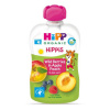 Hipp Hippis Bio 100% Ovocie Jablko Broskyňa Lesné plody kapsička ovocný príkrm 100 g Hipp Hippis Bio 100% Ovocie Jablko Broskyňa Lesné plody kapsička ovocný príkrm 100 g