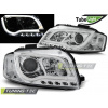 PREDNÉ SVETLÁ TUBE LIGHT CHROM pre AUDI A3 8P 05.03-03.08 PREDNÉ SVETLÁ TUBE LIGHT CHROM pre AUDI A3 8P 05.03-03.08