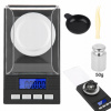 Jubilérska váha 100 g, viacfarebná, plast, presnosť 0,001 g Jubilérska váha 100 g, viacfarebná, plast, presnosť 0,001 g