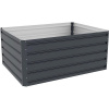 G21 Vyvýšený záhon Daisy 120 x 90 x 52 cm, plechový, antracitový G21 Vyvýšený záhon Daisy 120 x 90 x 52 cm, plechový, antracitový