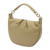 Luka 24-030 béžová dámska kožená kabelka 27 x 25 x 8 cm Luka 24-030 béžová dámska kožená kabelka 27 x 25 x 8 cm