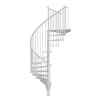Minka STAIRS Kovové točité schodisko Portofino biele pr. 160 cm Minka STAIRS Kovové točité schodisko Portofino biele pr. 160 cm