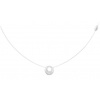 Náhrdelník dámsky Guess Moon Drops JUBN06245JWRHT/U Náhrdelník dámsky Guess Moon Drops JUBN06245JWRHT/U